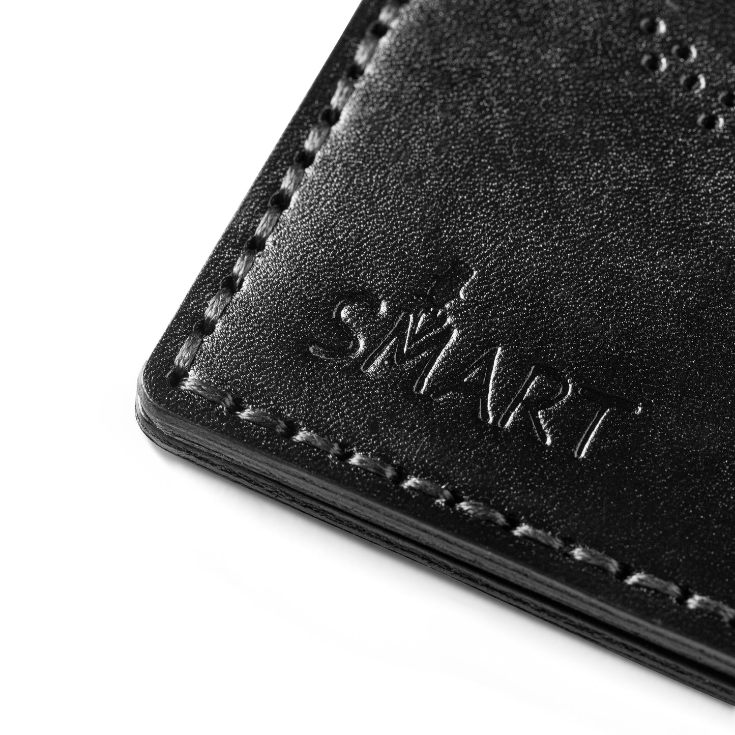 slim Plain card holder | Black