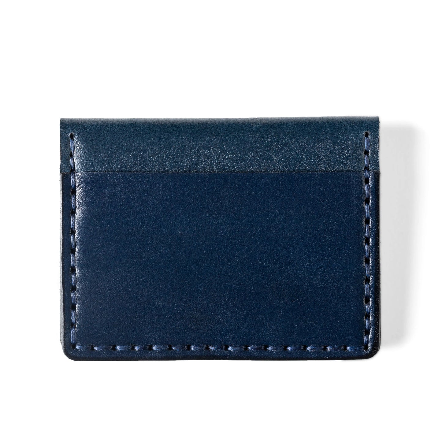 slim Plain card holder | Blue