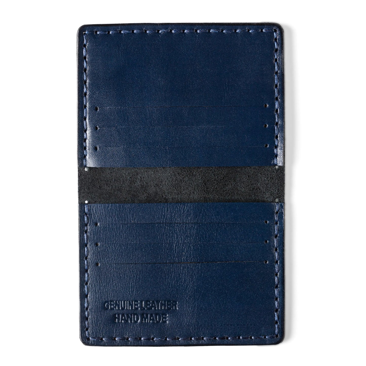 slim Plain card holder | Blue