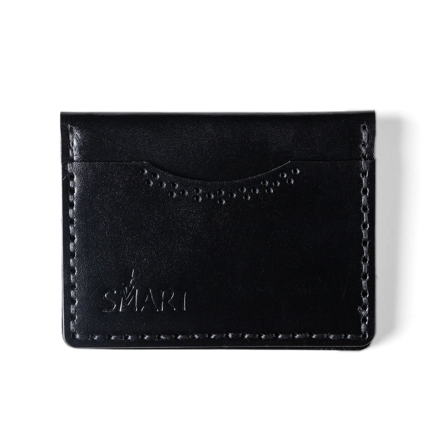 slim Plain card holder | Black