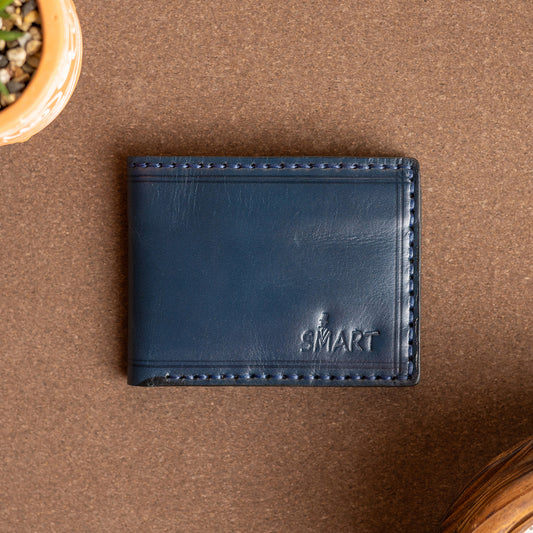 Smart wallet Plain | Blue