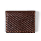 slim Tangled card holder | Brown