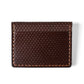 slim Tangled card holder | Brown