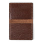 slim Tangled card holder | Brown