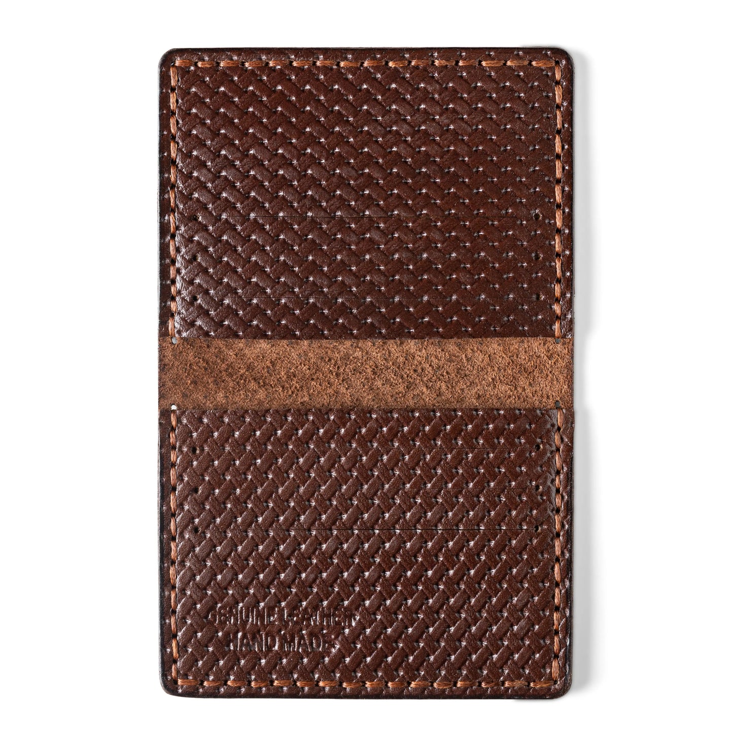 slim Tangled card holder | Brown