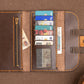 Tri-fold wallet | Brown