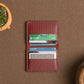 slim Tangled card holder | Burgundy